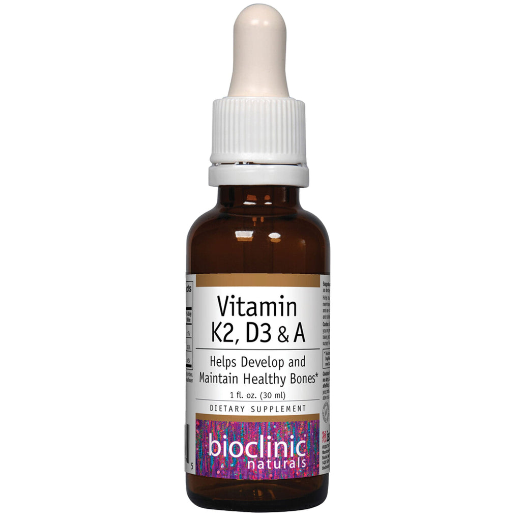 Bioclinic Naturals Vitamine K2, D3 et A 30 ml