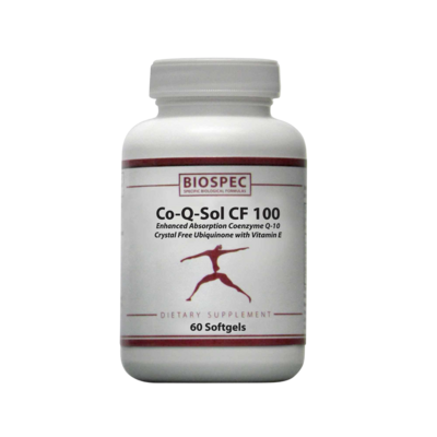 Biospec Nutritionals Co-Q-Sol CF 100 60 gélules molles
