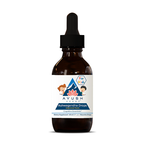 Ayush Herbs Ashwagandha for Kids 2oz