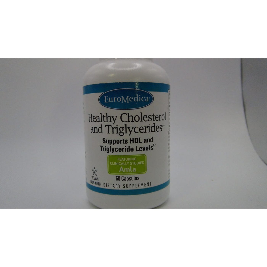 EuroMedica Cholestérol et Triglycérides Sains 60 Gélules