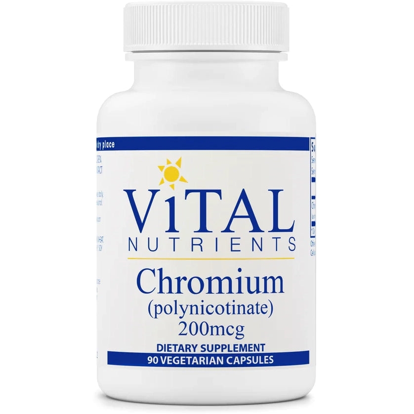 Vital Nutriments Chrome 200mcg 90 Vcaps