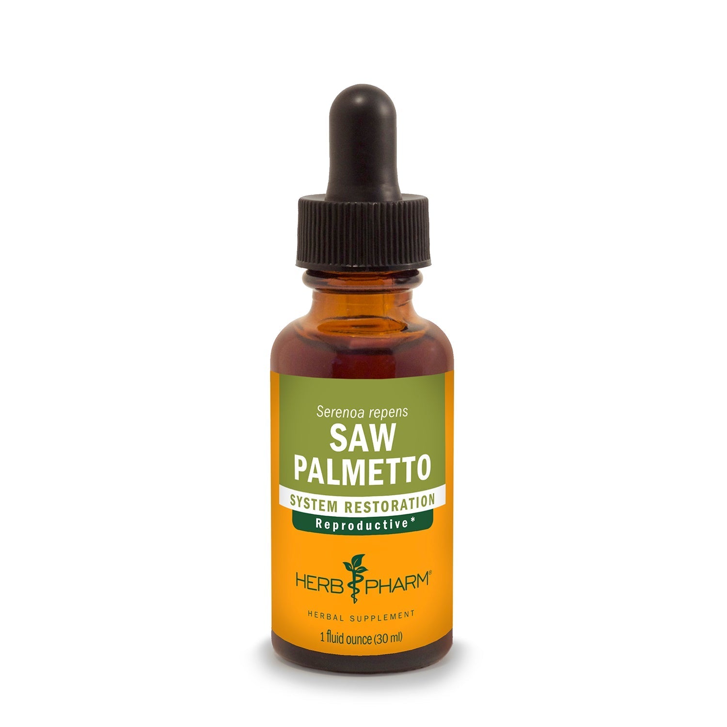 Herb Pharm Saw Palmetto 1oz - Lot de 2