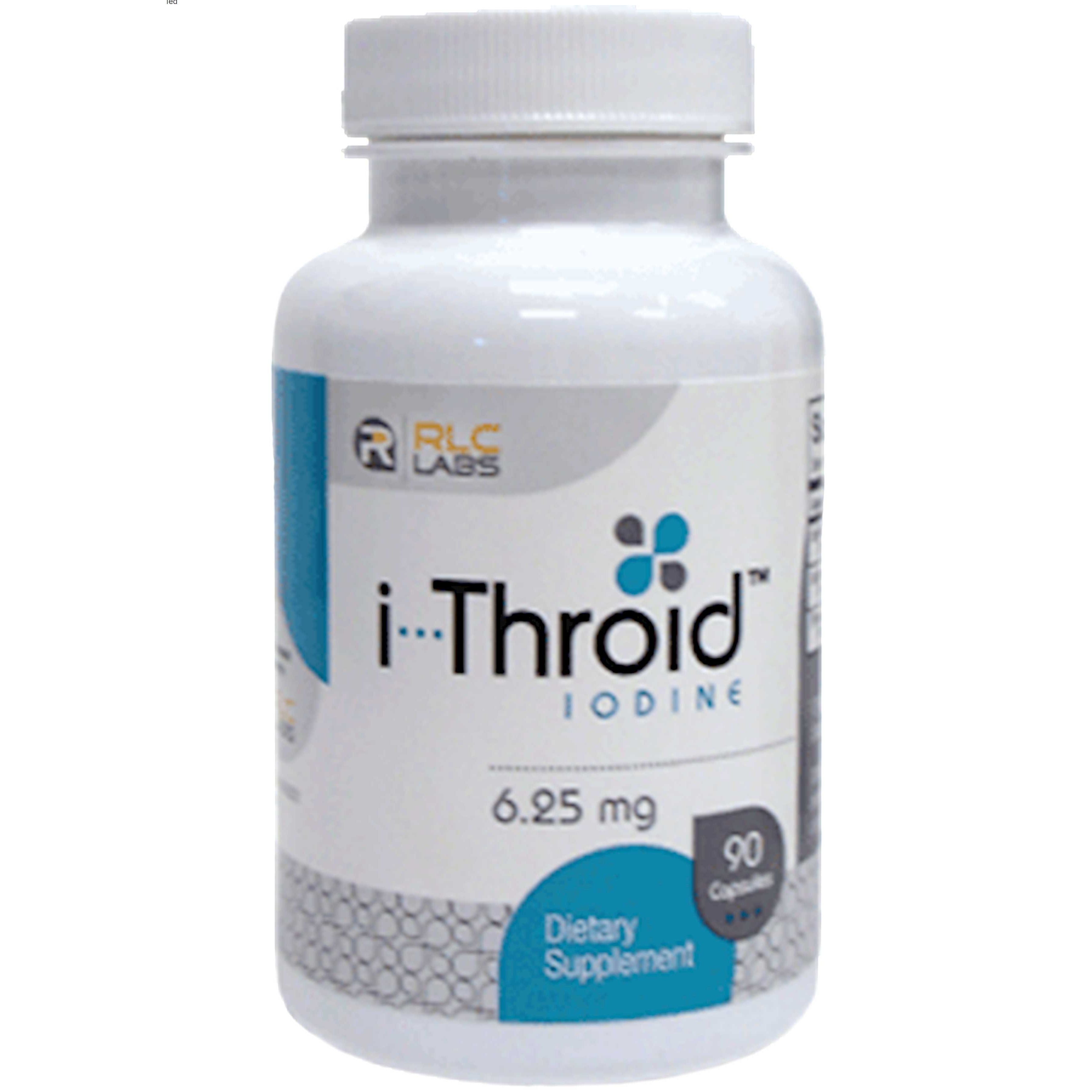 RLC Labs i-Throid 12,5 mg 90 gélules végétales