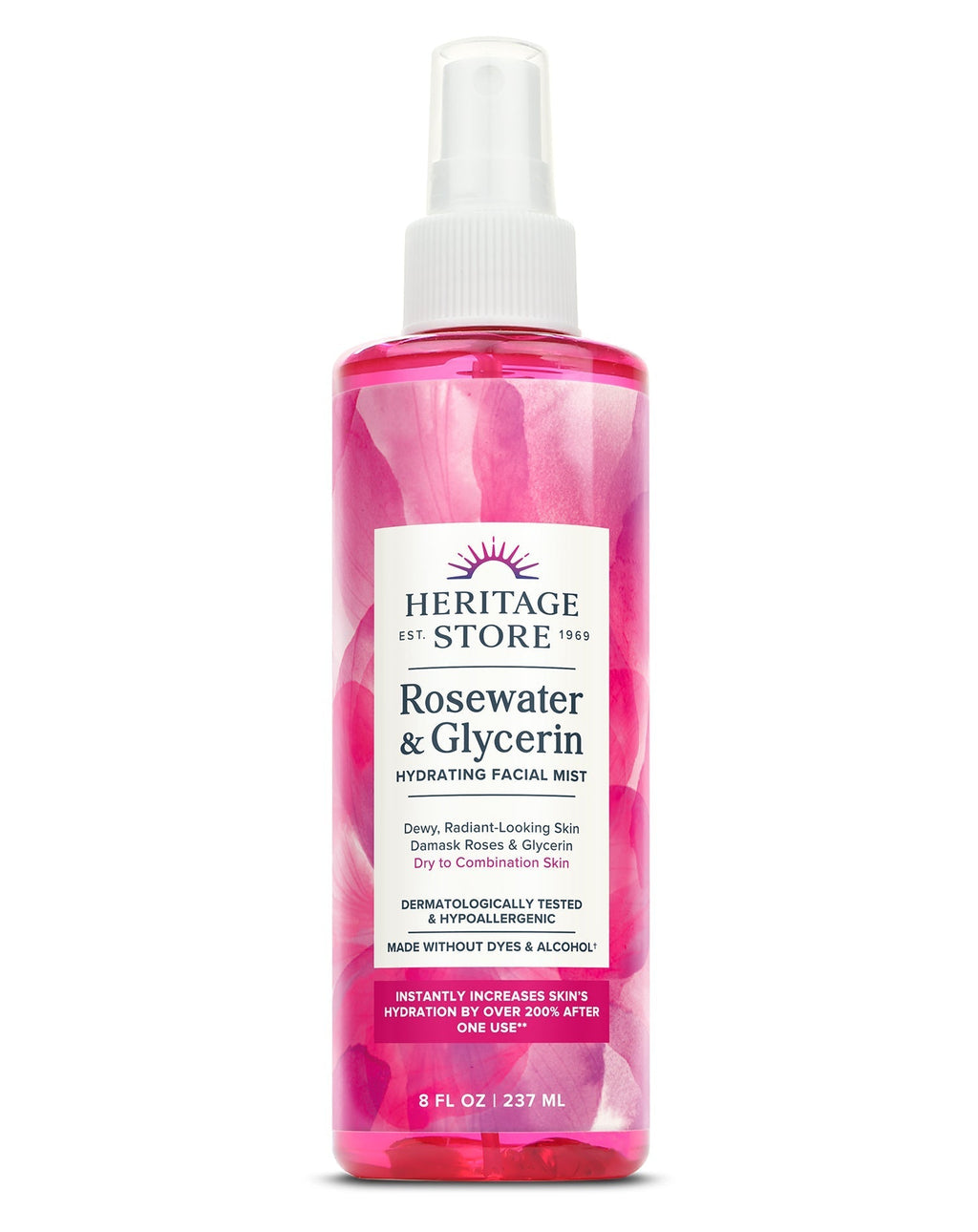 Savon à la Glycérine et à l'Eau de Rose Heritage 100g