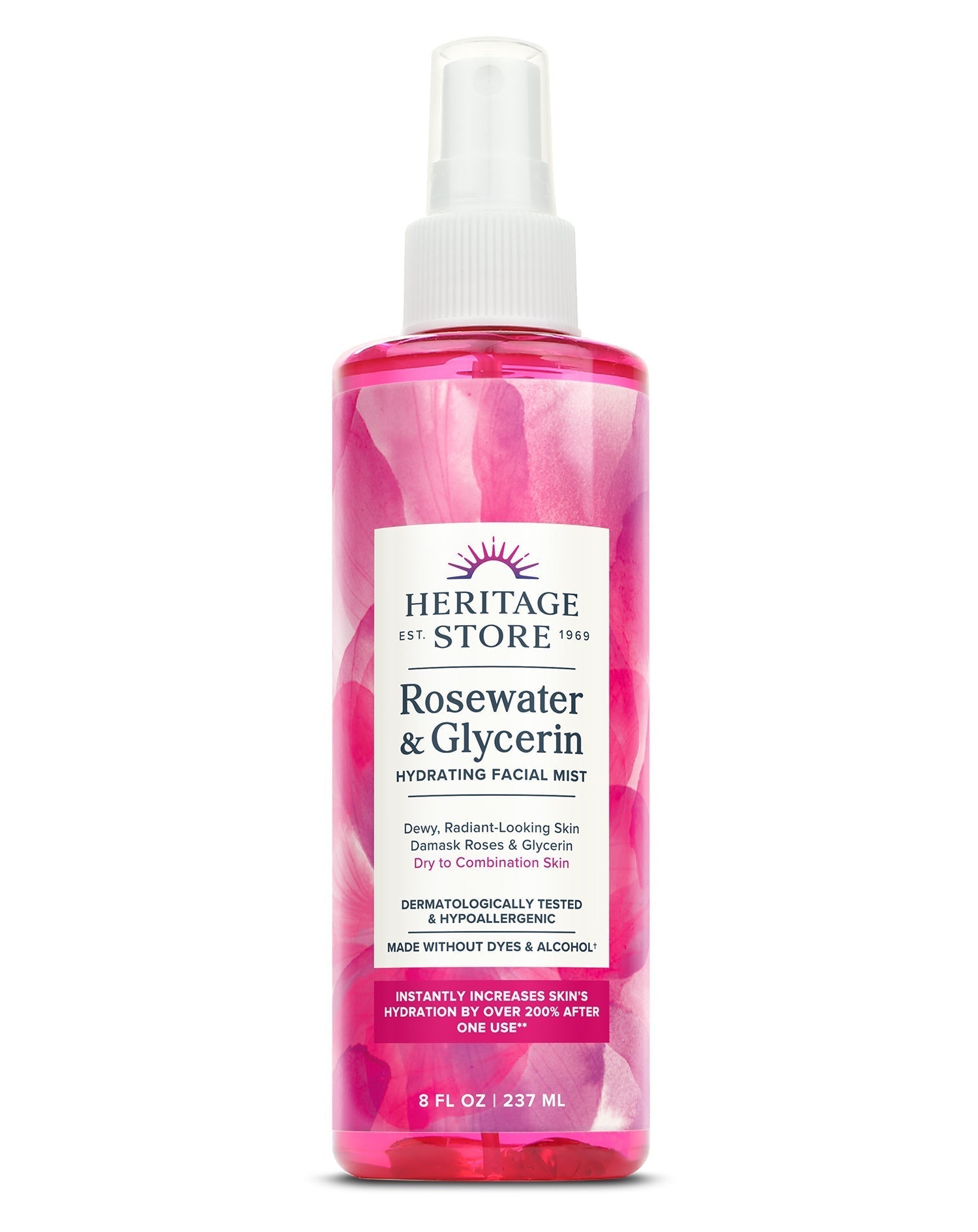 Savon à la Glycérine et à l'Eau de Rose Heritage 100g