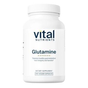Vital Nutrients Glutamine 3400 mg 100 gélules végétales
