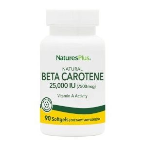 Vital Nutrients Bêta-carotène Naturel 25000UI 90 Gélules