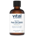 Vital Nutrients Huile de Poisson Ultra Pure 2600 8oz