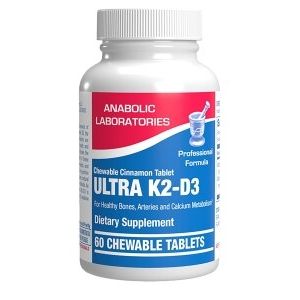 Anabolic Laboratories Ultra K2-D3 60 comprimés à croquer