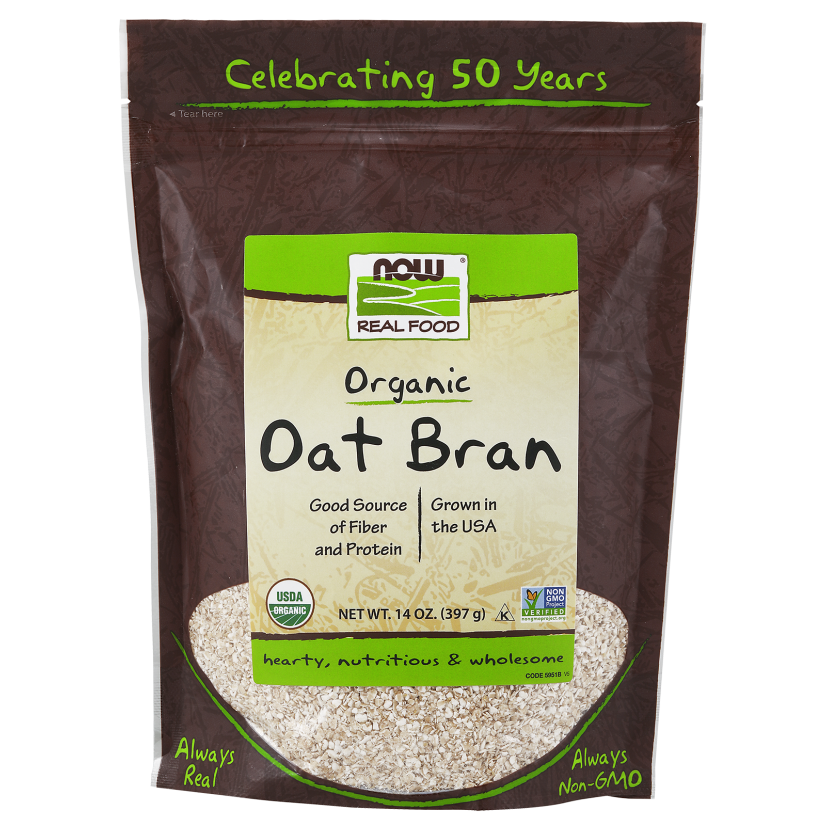 Son de Blé Bio Now Real Food 397g - 5951 - Lot de 4