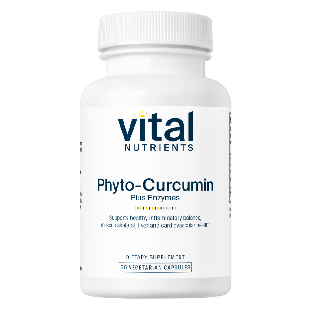Vital Nutrients Phyto-Curcumine Plus Enzymes 60 Vcaps