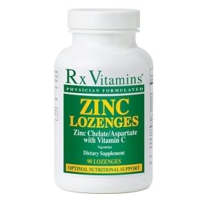 Rx Vitamins Pastilles de Zinc 15 mg 90 Unités