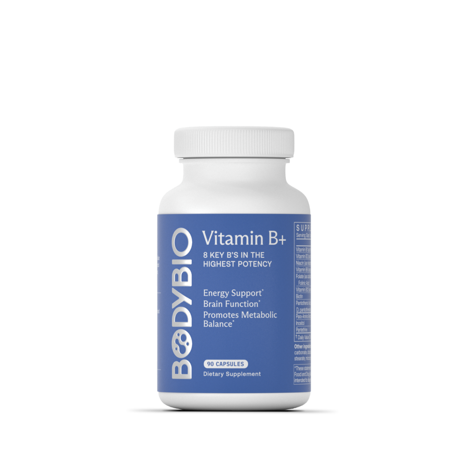 BodyBio Vitamine B+ Forte Dose 90 Gélules