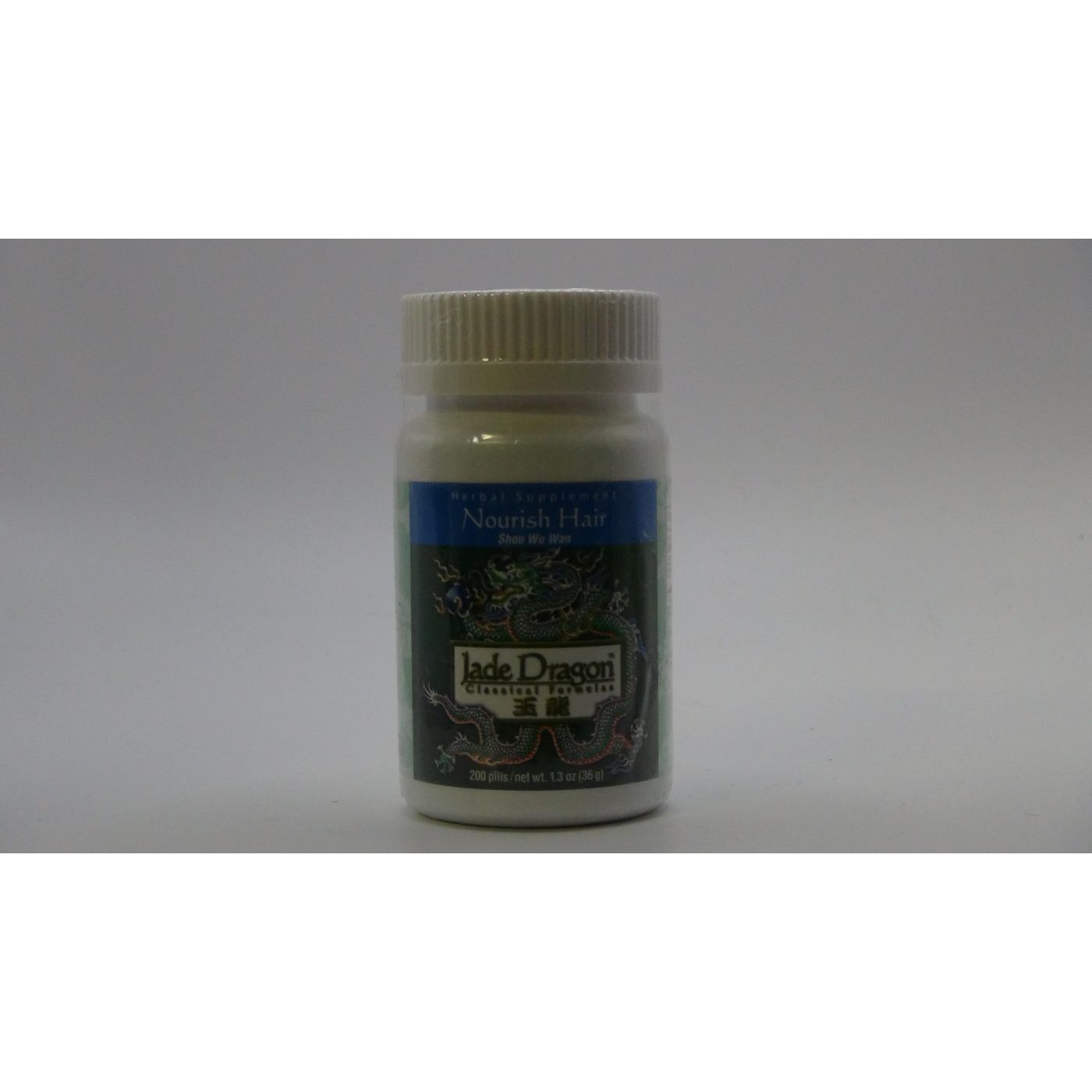 NuHerb Jade Dragon Nourrir les cheveux 200 pilules de thé