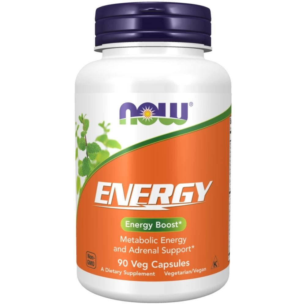 Now Foods Énergie 90 gélules végétales - 3326 - Lot de 2