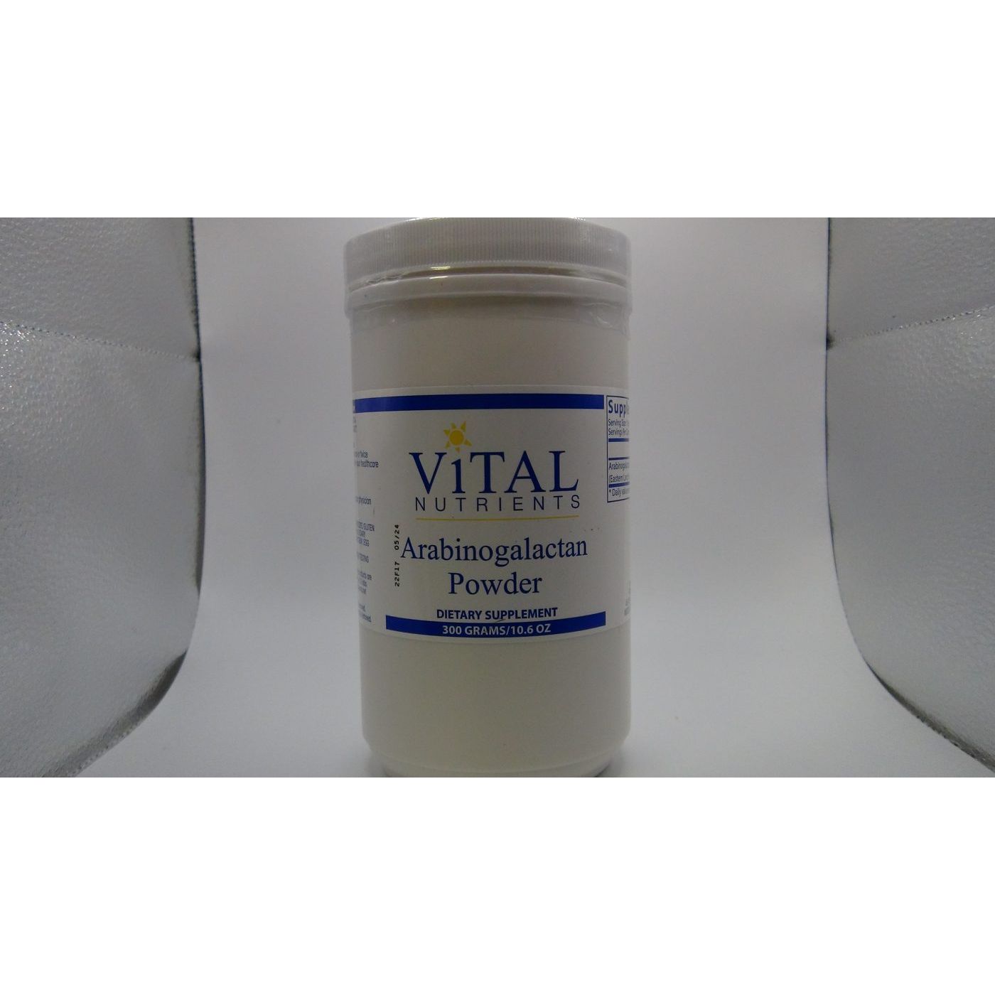 Vital Nutrients Poudre d'Arabinogalactane 300 grammes