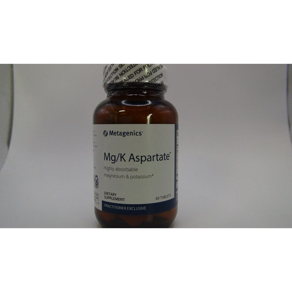 Metagenics Aspartate de Mg/K, 60 comprimés - Lot de 2