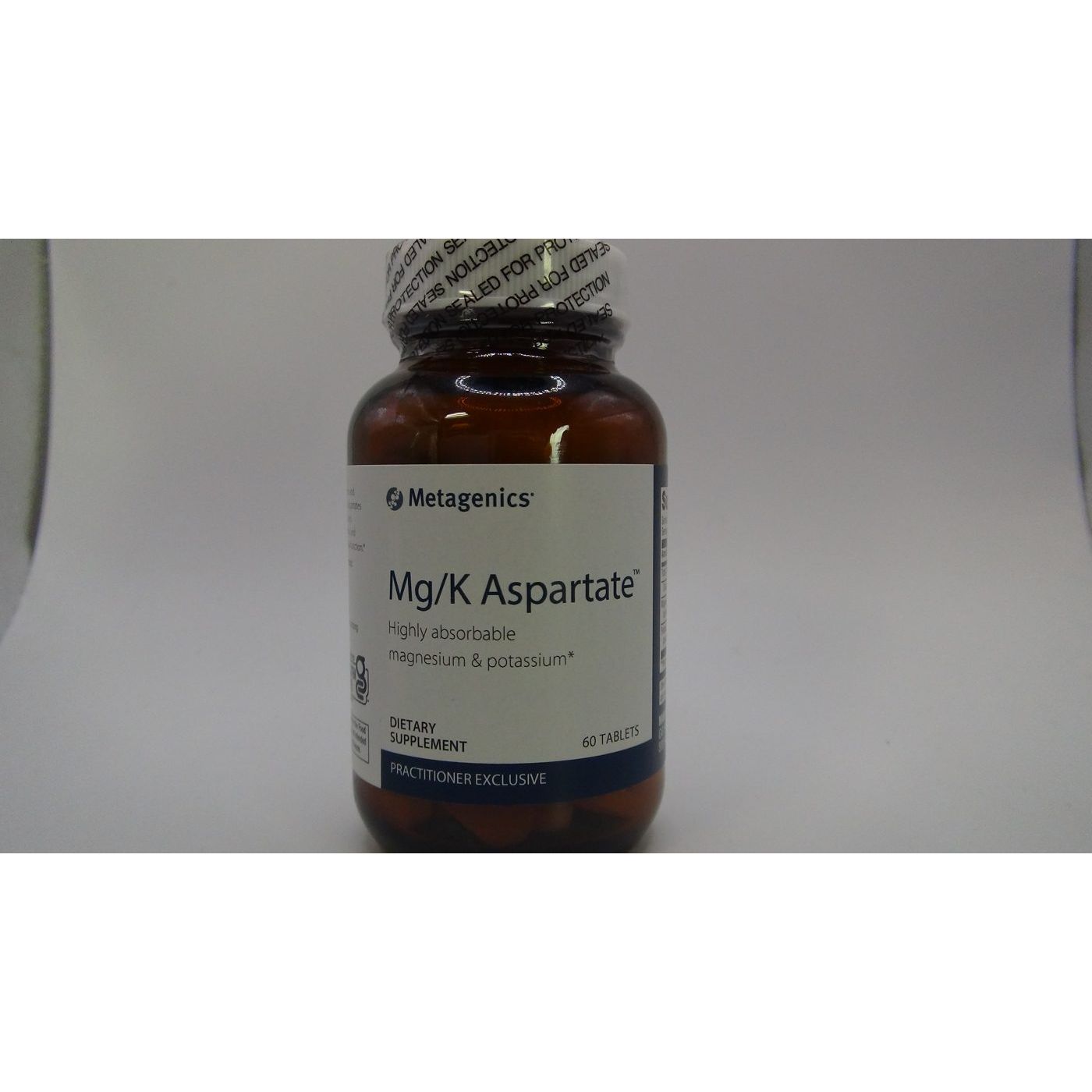 Metagenics Aspartate de Mg/K, 60 comprimés - Lot de 2