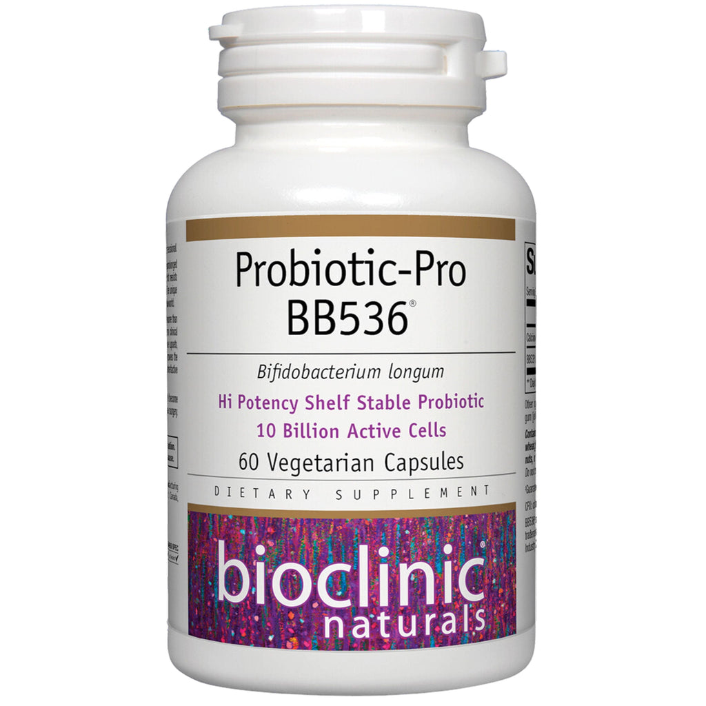Bioclinic Naturals Probiotic-Pro Bb536 60 Vcaps - Lot de 2