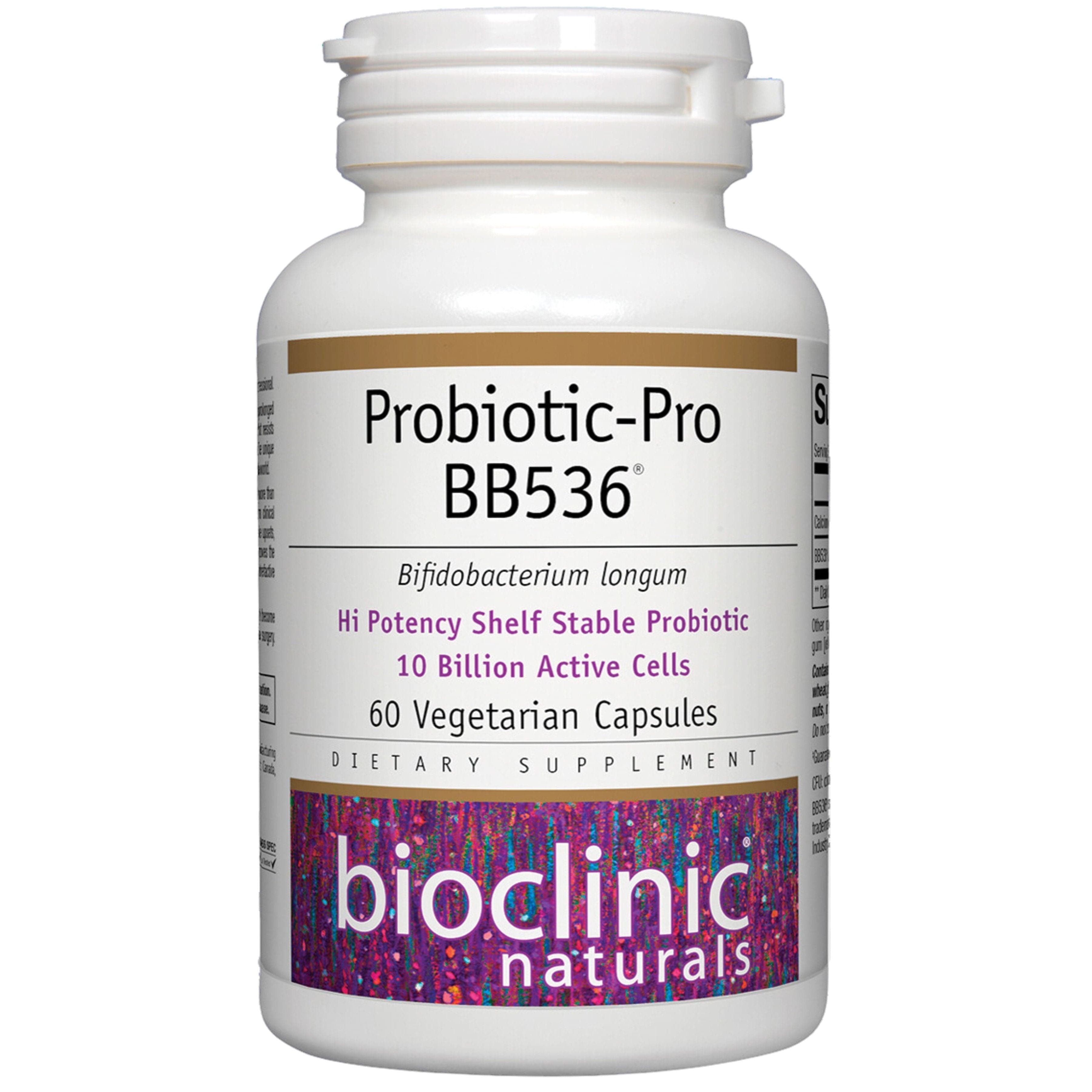 Bioclinic Naturals Probiotic-Pro Bb536 60 Vcaps - Lot de 2