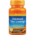 Pastilles de Zinc pour Enfants Thompson avec Vitamine C Goût Fruits 45 Pastilles - TT1096