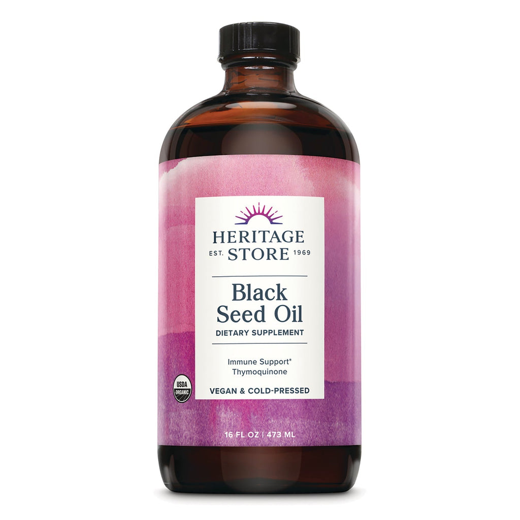 Huile de Nigelle Biologique Heritage 473 ml