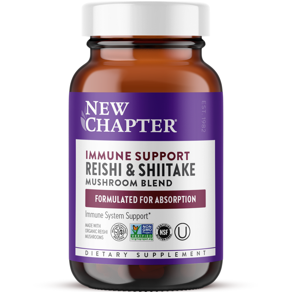 New Chapter LifeShield Soutien immunitaire 60 gélules - Lot de 2