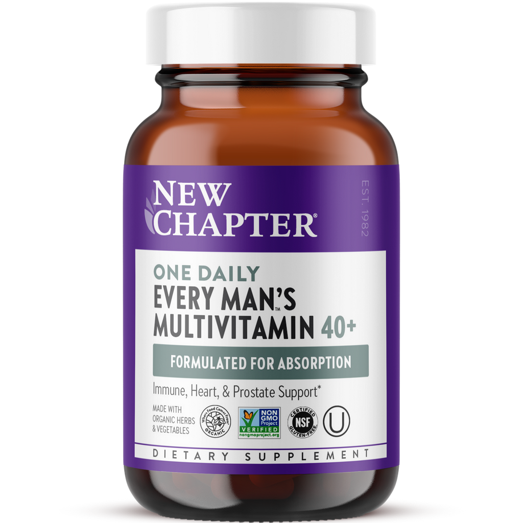 New Chapter Every Man's One Daily Multivitamine 40+ 24 Comprimés