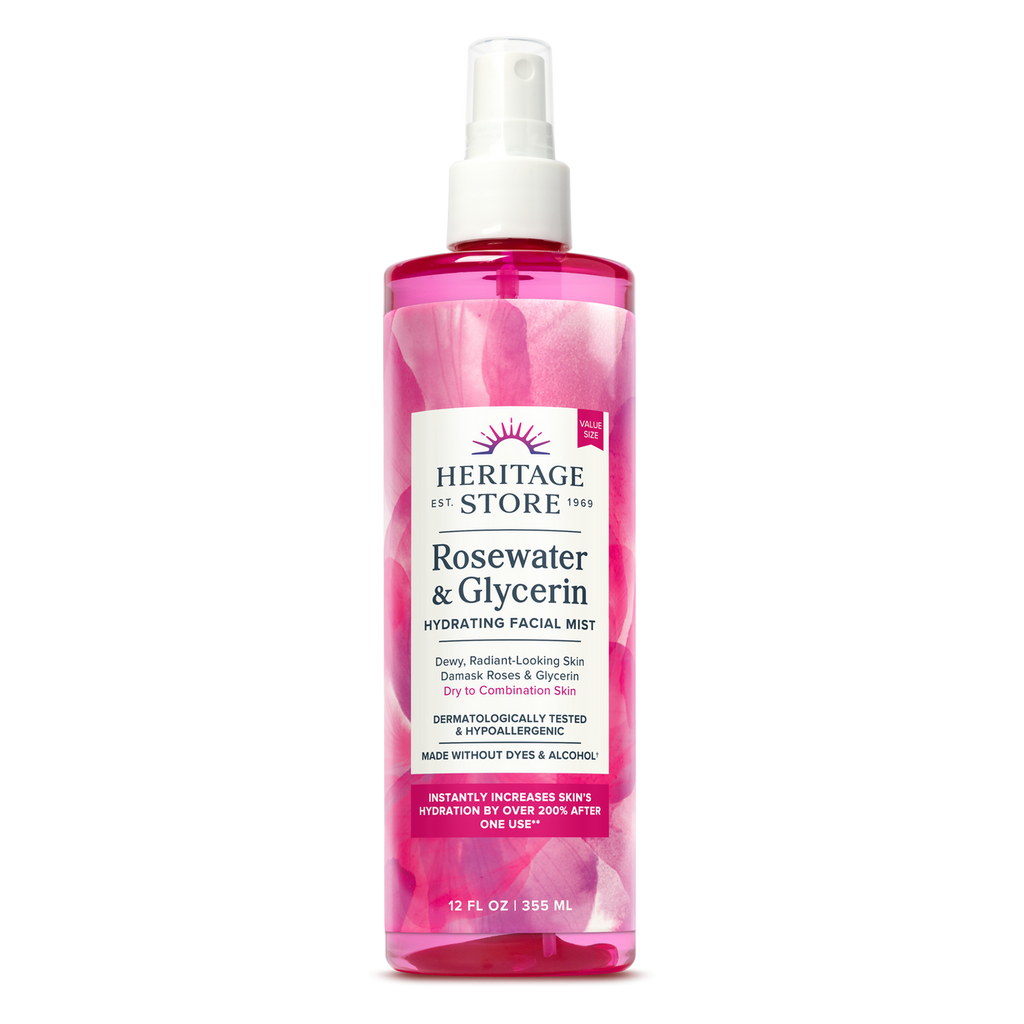 Heritage Rosewater Facial Toner 2oz