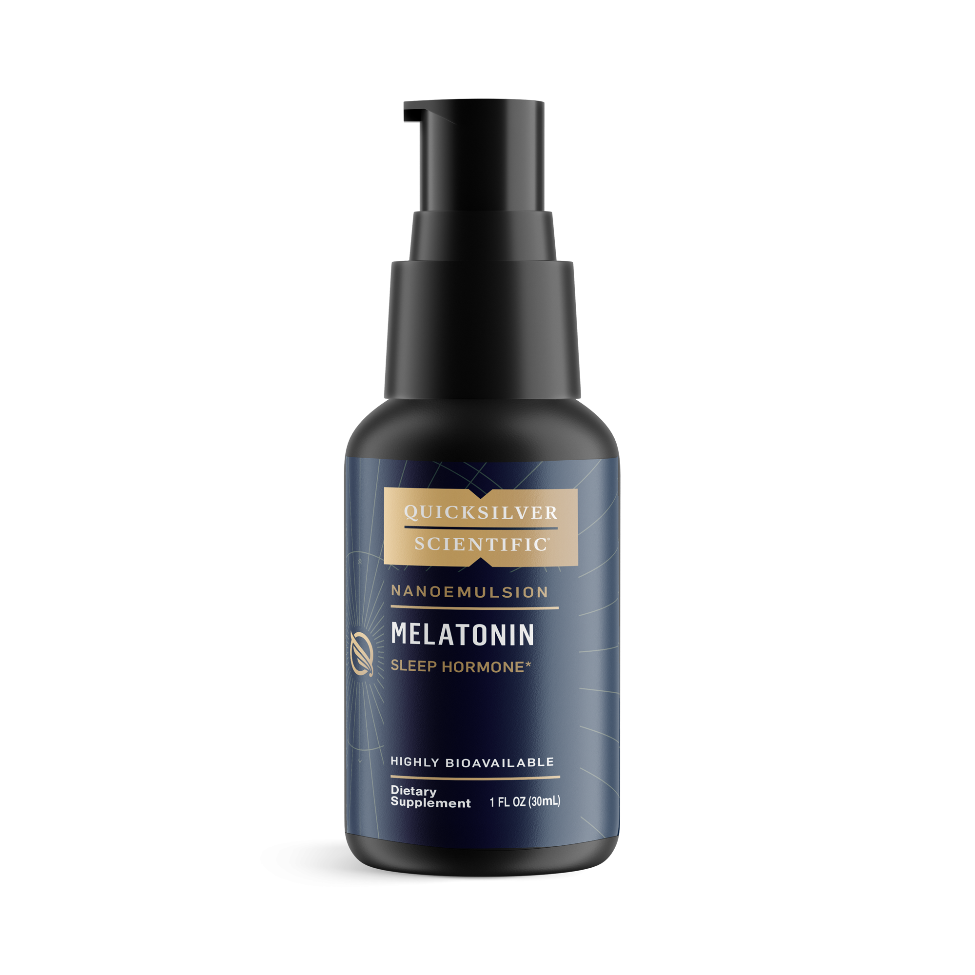 Quicksilver Scientific Mélatonine 1mg 30ml