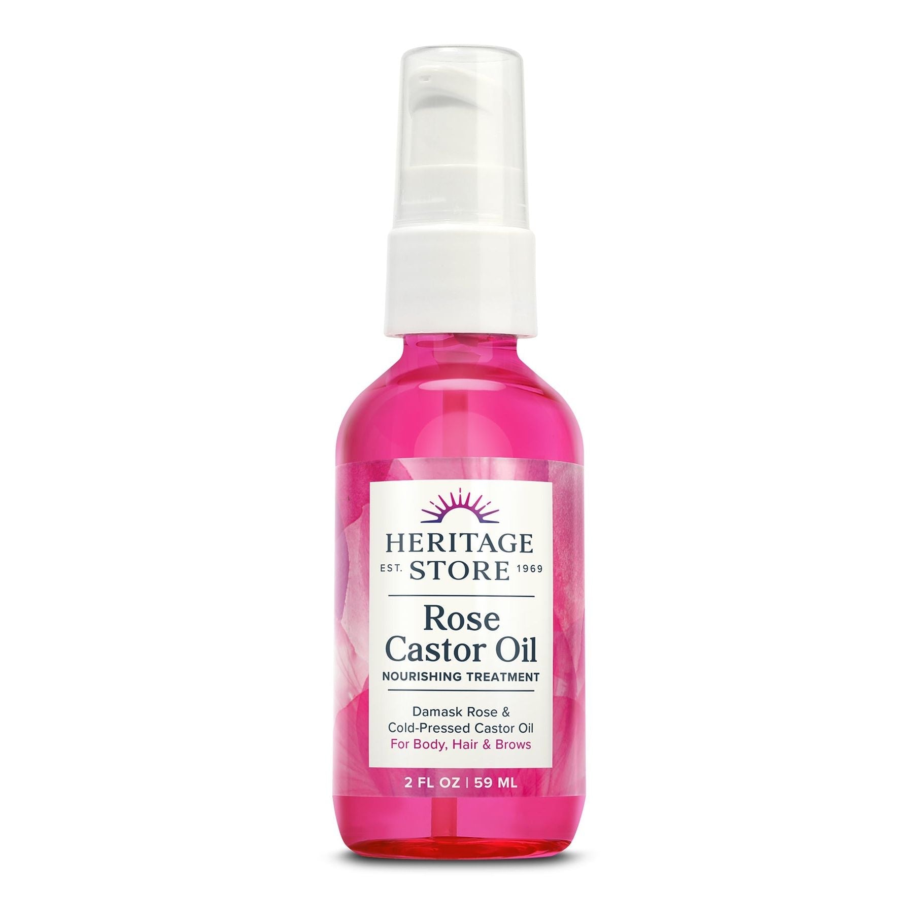 Heritage Rose Sérum à l'Huile de Ricin 59ml