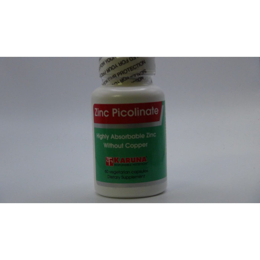 Karuna Zinc Picolinate 25mg 60 gélules végétales