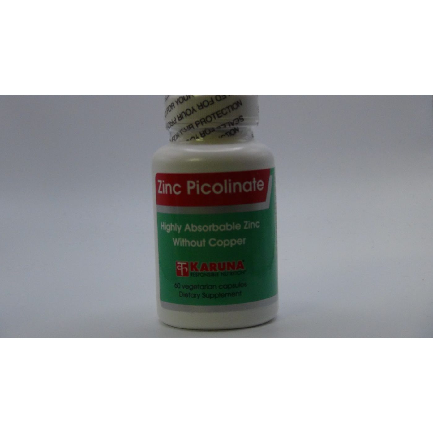 Karuna Zinc Picolinate 25mg 60 gélules végétales