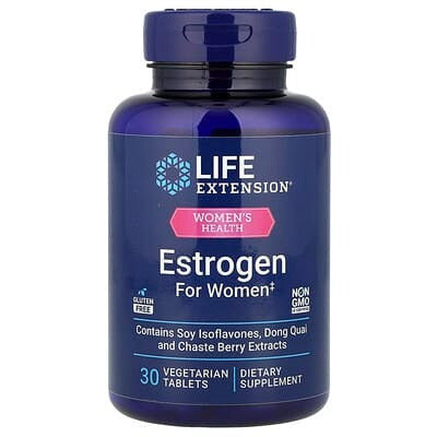 Life Extension Œstrogène Pour Femmes 30 Vtabs