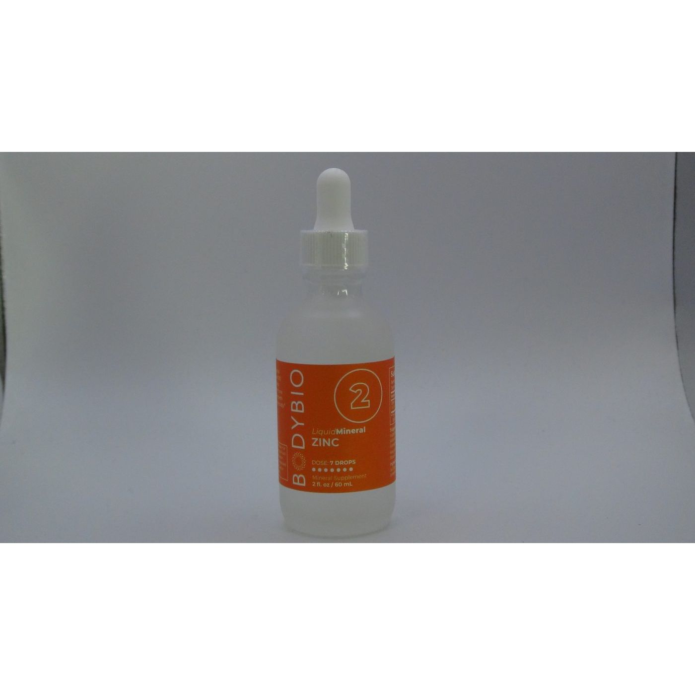 BodyBio Oligo-élément Liquide 2 Zinc 2 oz