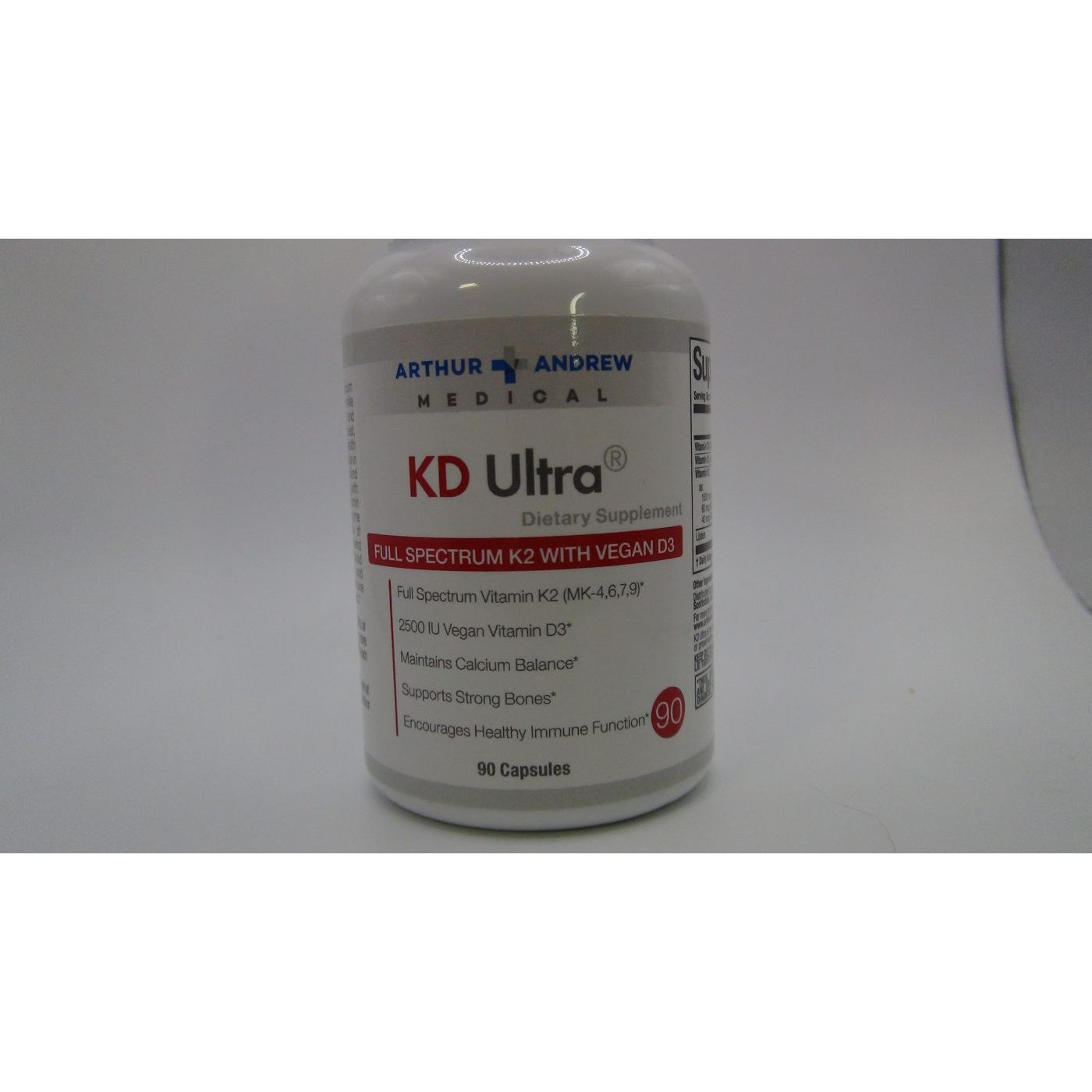 Arthur Andrew KD Ultra Full Specturm K2 & Vegan D3 90 gélules