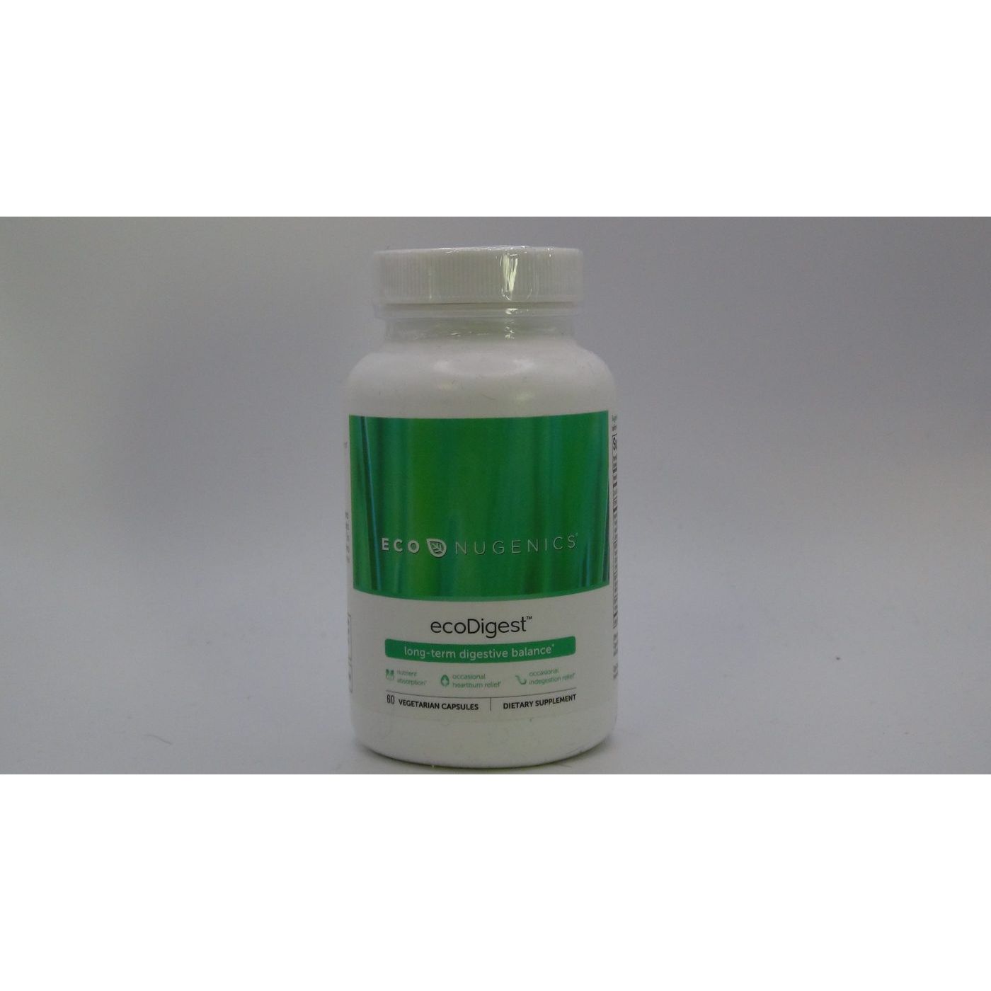 EcoNugenics ecoDigest Formule Digestive Intégrale 60 gélules végétales - EQ0014