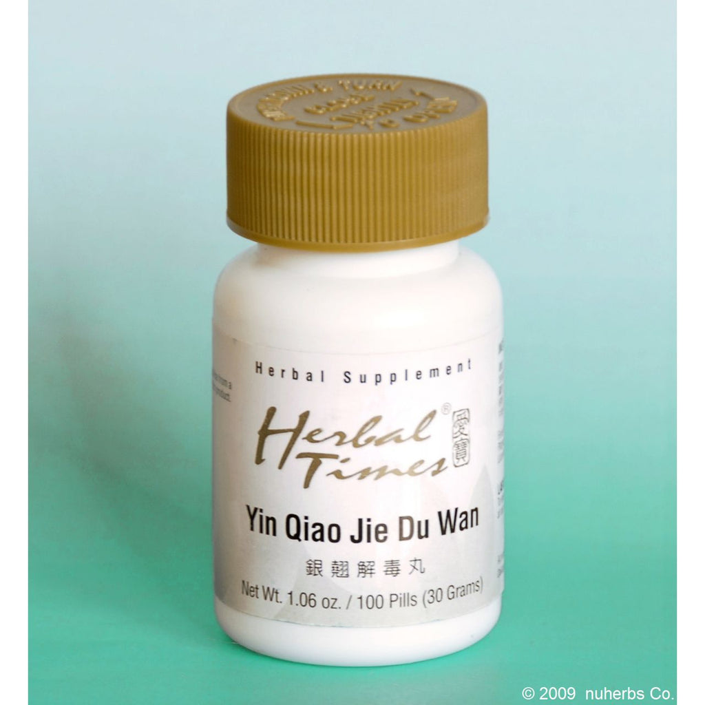 Nuherb Herbal Times Yin Qiao Jie Du Wan 100 pilules de thé