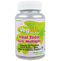 VegLife - Multivitamines et Minéraux Essentiels pour Adolescentes - 60 Gélules Végétaliennes