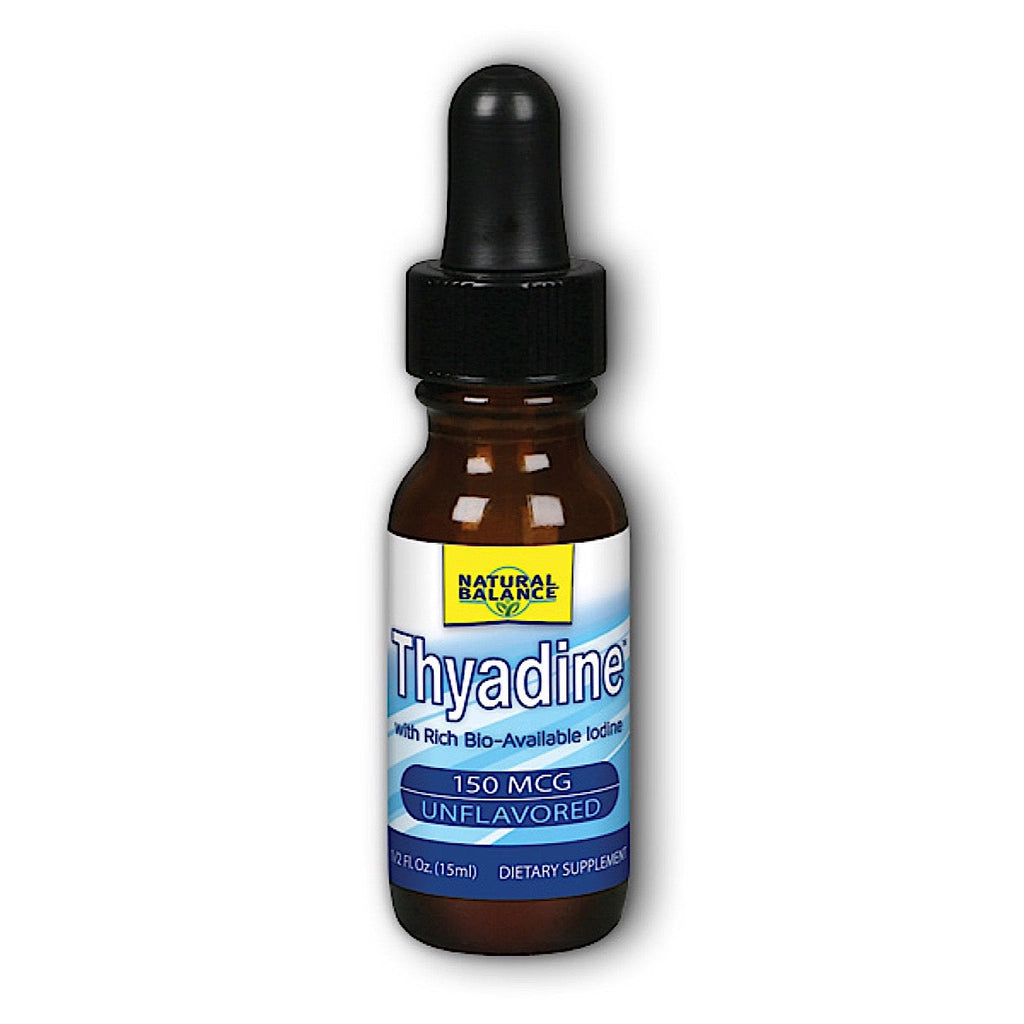 Natural Balance - Thyadine Iode Bio-Disponible 150 µg - 14,8 ml (Anciennement Trimedica)