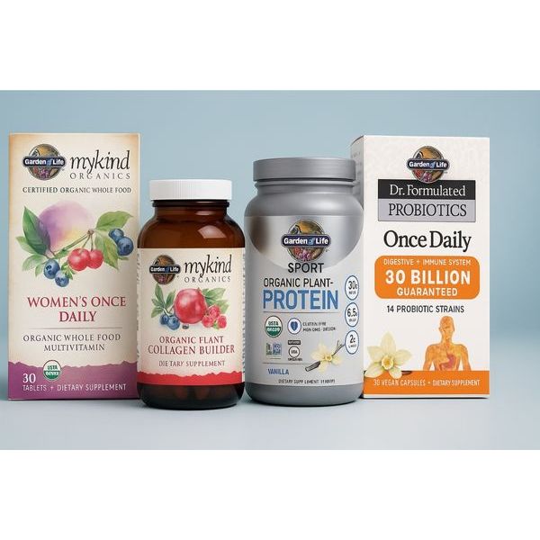 Garden of Life - mykind Organics Collagène Végétal Bio - 60 Comprimés Vegan