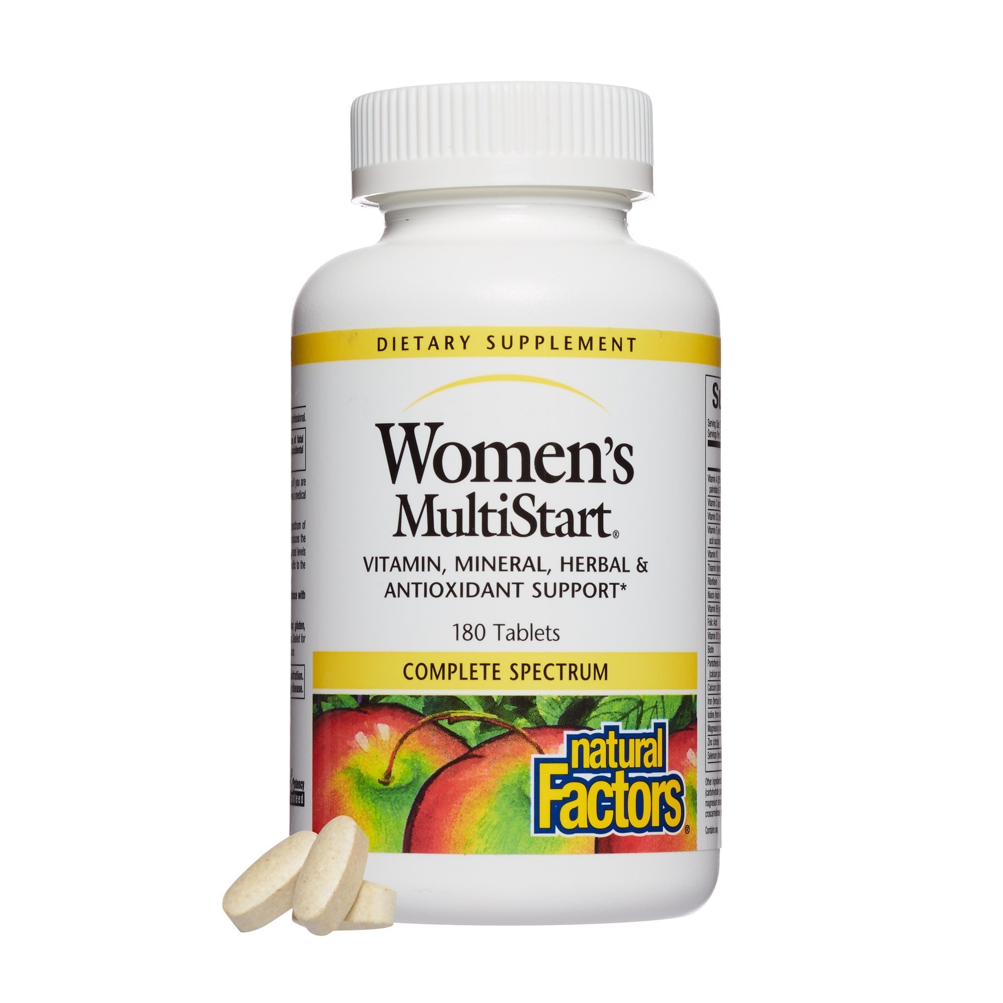 Natural Factors - Multistart Femme Plus - 180 comprimés