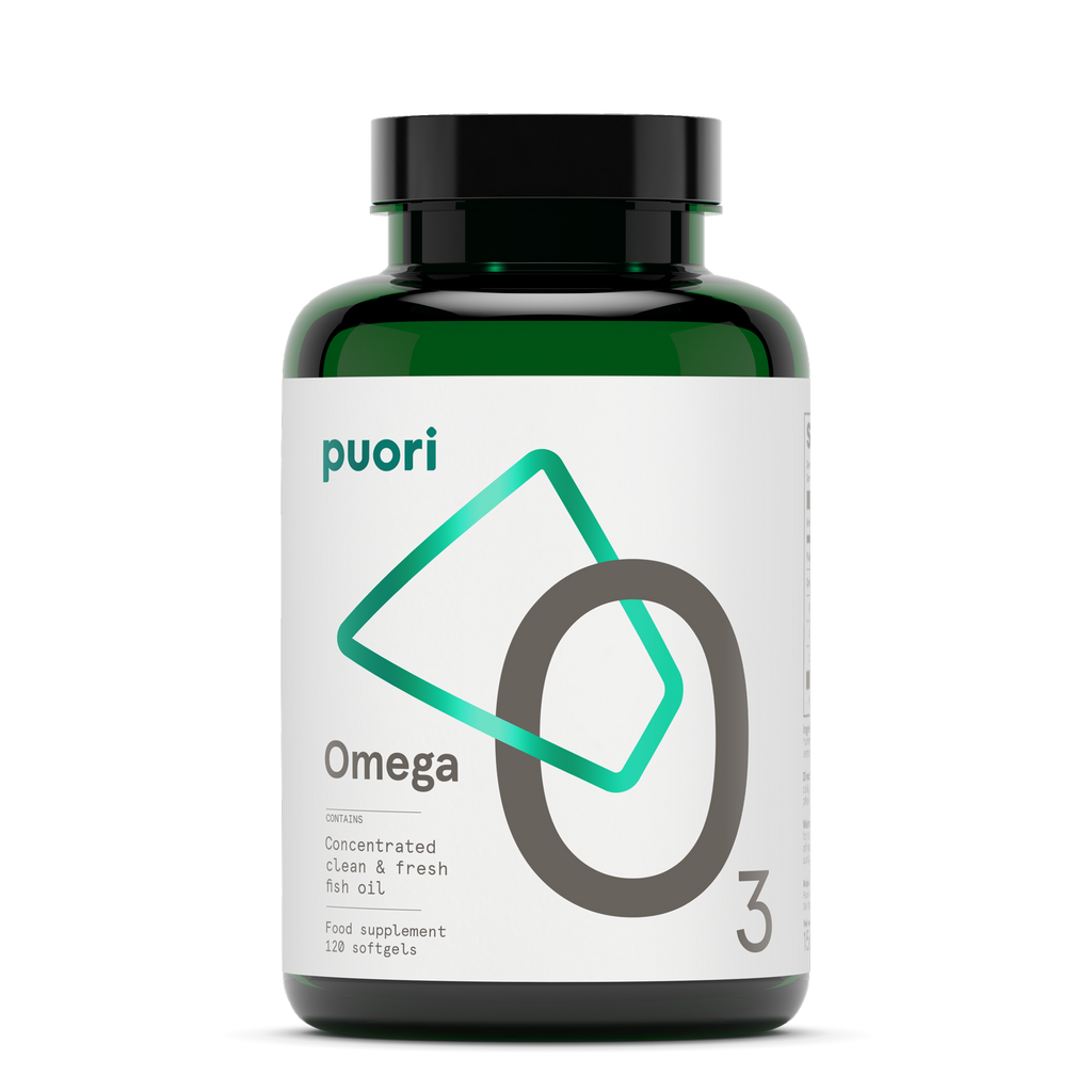 Puori - O3 Huile de Poisson Oméga-3 Ultra Pure 2000 mg - 120 Gélules