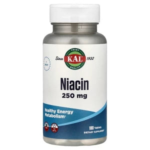 KAL Niacin 250mg 100 Tablets PN