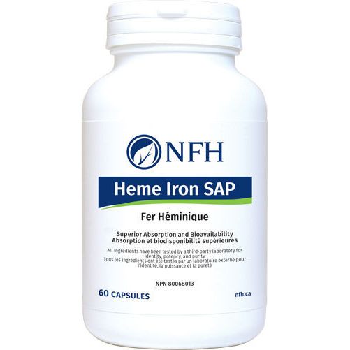 NFH Fer Hème SAP 60 Capsules