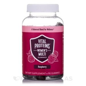 Vital Proteins - Gommes Multivitaminées Femme Framboise - 90 Gommes