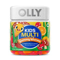 Olly - Bonbons gélifiés multi-vitamines pour enfants saveur punch fruité acidulé - 70 bonbons gélifiés