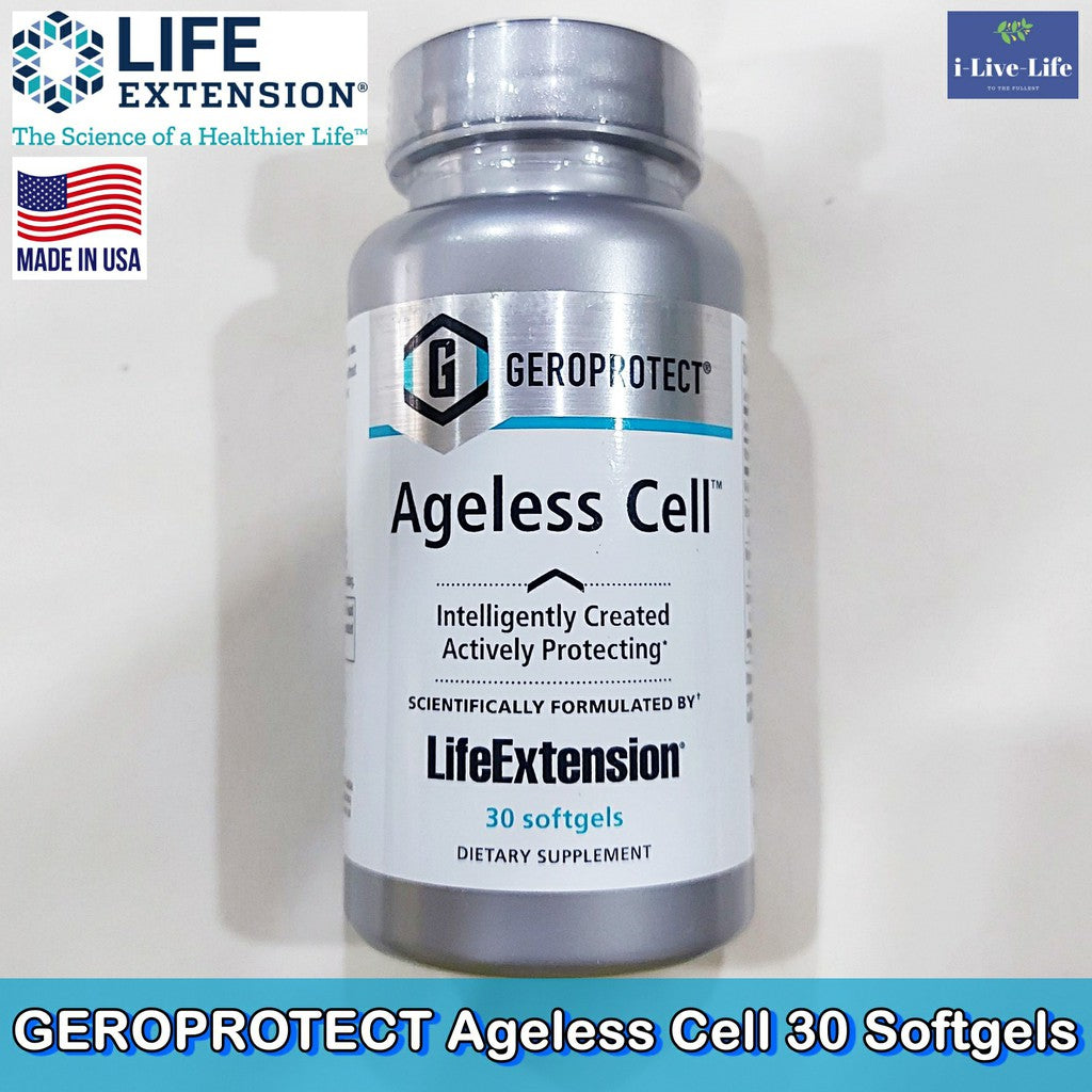 Life Extension - Geroprotect Ageless Cell - 30 gélules à enveloppe molle