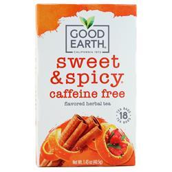 Good Earth Teas - Tisane Douce & Épicée sans Caféine - 18 sachets de thé - Lot de 3