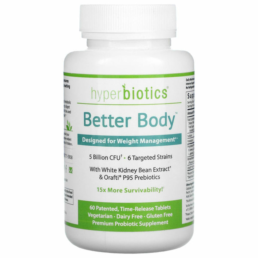 Hyperbiotics - Probiotique pour un corps plus sain pour la perte de poids 5 milliards d'UFC - 60 comprimés